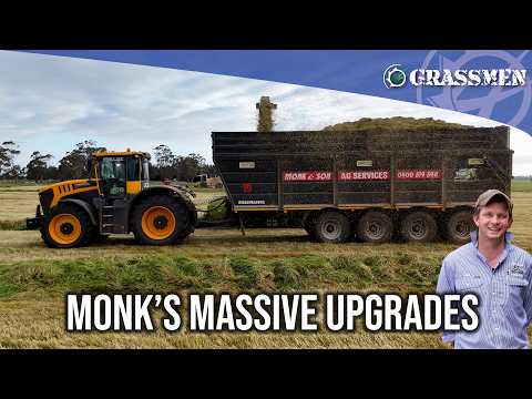 Australia's Biggest Silage Contractor's BIG changes to their fleet- Monk & Son Ag Services!