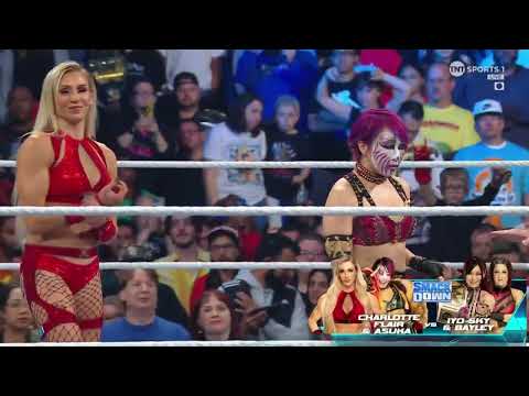 FULL MATCH: Iyo Sky & Bayley vs Charlotte Flair & Asuka (1/2) | WWE SmackDown 10/07/23
