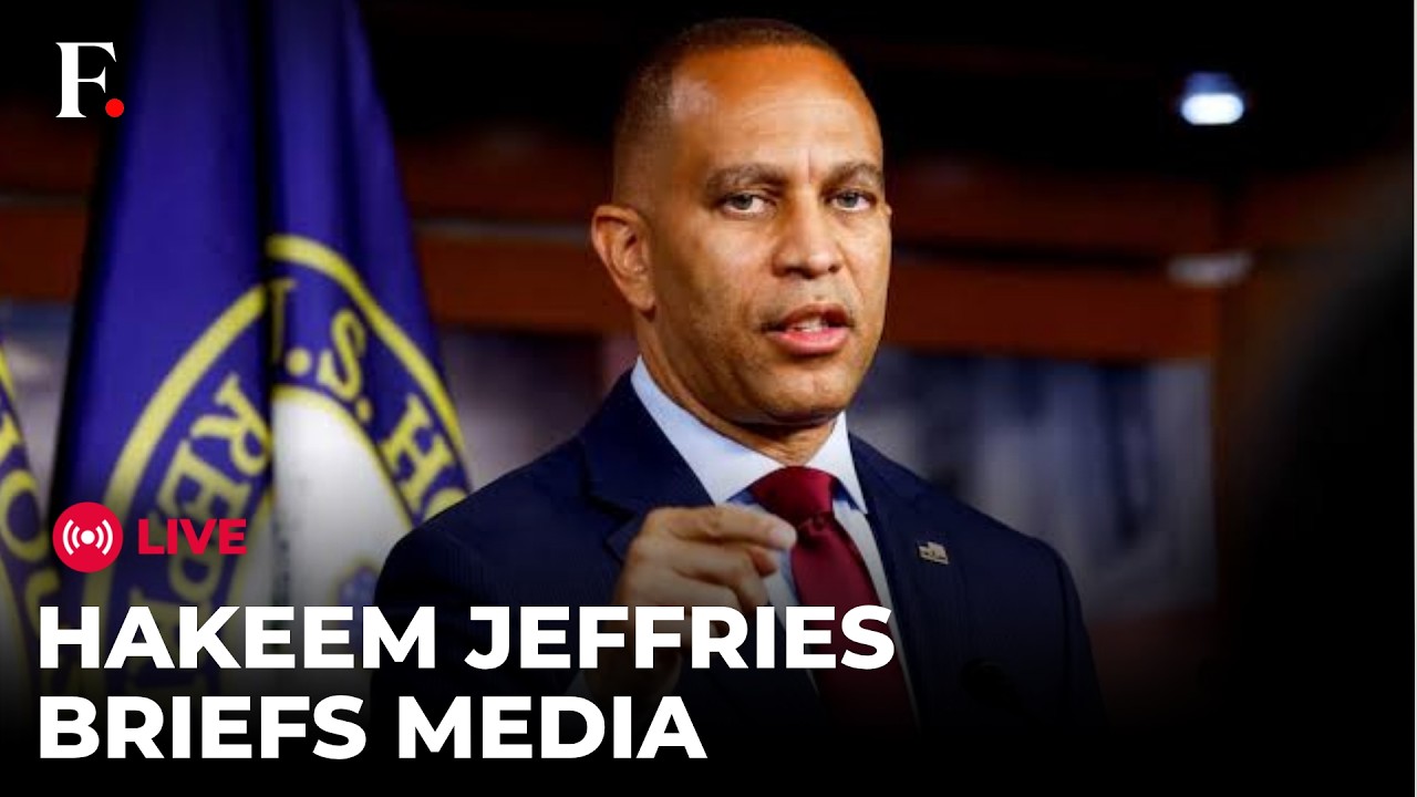 JEFFERIS LIVE: Leader Hakeem Jeffries Holds a News Conference | US House Democratic Leader Speaks