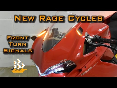 Ducati 1299 Panigale Tinkering | Mirror Block Off Turn Signals | New Rage Cycles