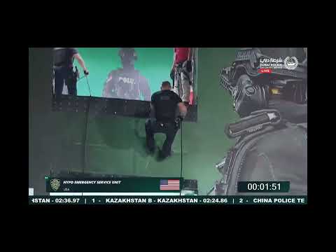 UAE SWAT CHALLENGE 2026 DAY 4 USA NYPD EMERGENCY SERVICE UNIT #usa #newyork #nypd 