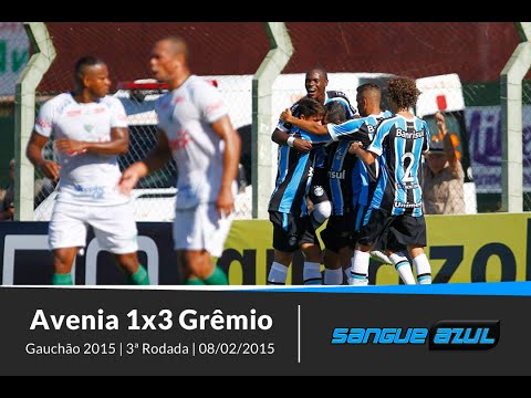 Avenida 1x3 Grêmio - Os gols - Gauchão 2015