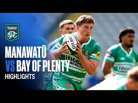 RD 8 HIGHLIGHTS | Manawatū v Bay of Plenty (Bunnings NPC 2025)