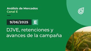 DJVE, retenciones y avances de la campaña | Entrevista Canal E