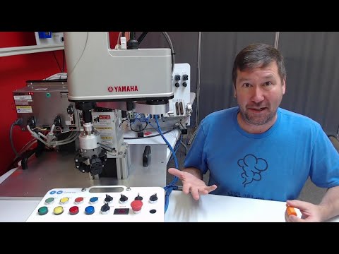 Yamaha SCARA Robot. Easy to Integrate with an Allen Bradley PLC