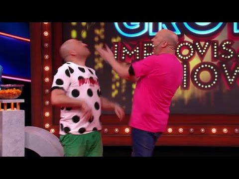 Stroomstoot gaat fout - DE GROTE IMPROVISATIESHOW