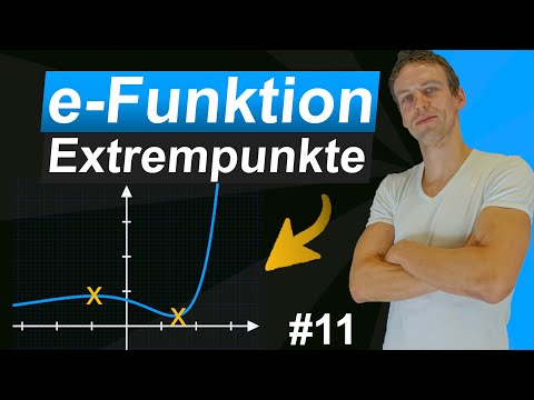 Extrempunkte von jeder e-Funktion bestimmen | Erklärt in 9 Minuten | Mit Beispielaufgabe | #11