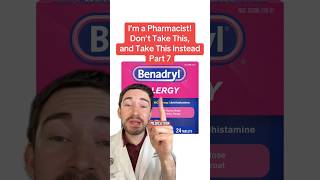 Take THIS not Benadryl ❌ Why it’s not the best for allergies and sleep. Pharmacist explains!