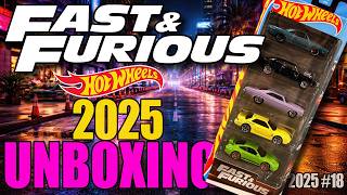 Unboxing the AWESOME "Fast & Furious" 5-Pack! | Hot Wheels 2025