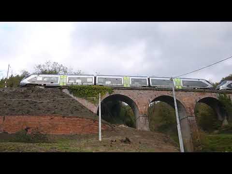 Ferrovia Faentina: doppio Minuetto in partenza da Biforco