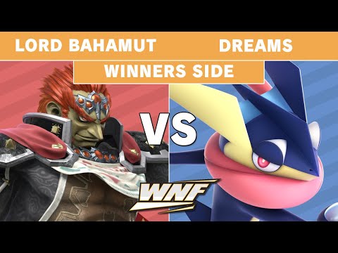 WNF 3.11 - Lord Bahamut (Ganondorf) Vs. Dreams (Greninja) Winners Side - Smash Ultimate