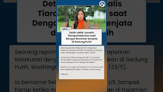 Detik-detik Jurnalis Tiarap Ketakutan saat Dengar Suara Tembakan di Gedung Putih