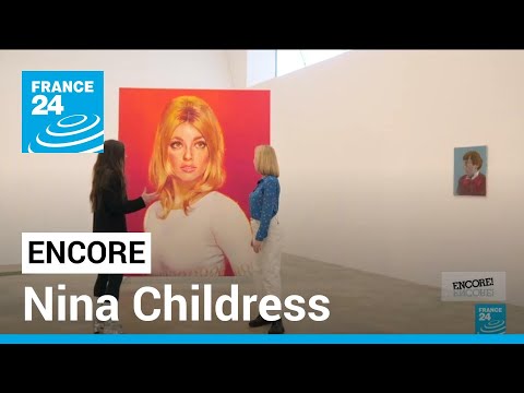 Lighting up life: Nina Childress makes glamourous female idols glow in the dark • FRANCE 24