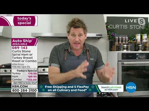 HSN | Chef Curtis Stone - Let's Cook! For The Holidays 11.09.2020 - 09 AM