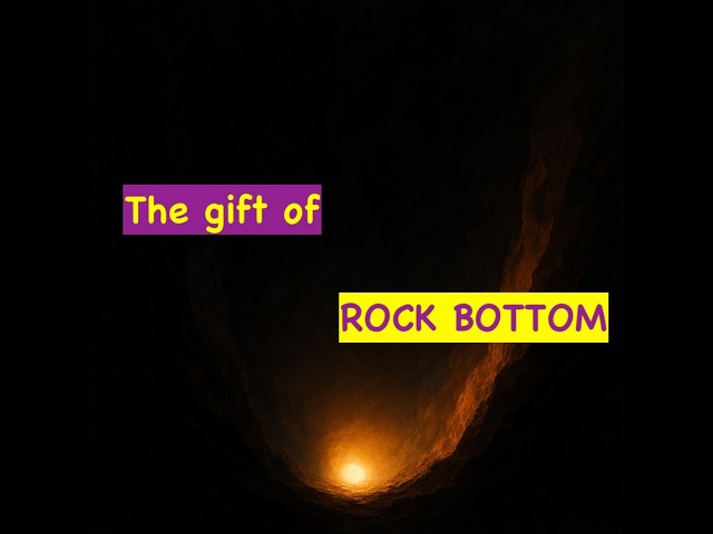 The Gift of Rock Bottom | Kierkegaard, Nihilism & Radical Acceptance