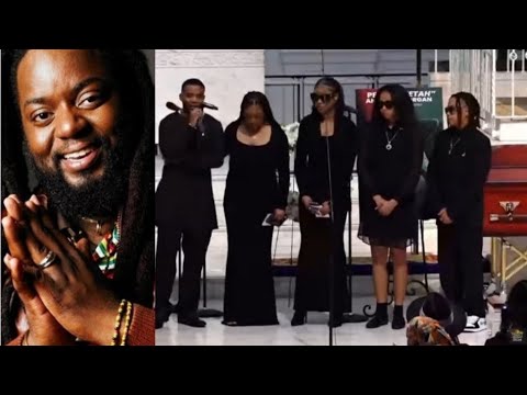 FUNERAL: Peter Morgan's Children Pay Emotional Tribute To Him During His Funeral Service