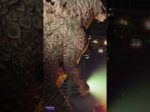Godzilla vs Colossal Titan  #godzilla  #dazzlingdivine #attackontitan #colossaltitan