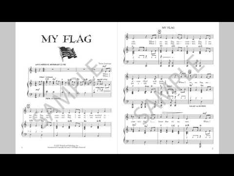 My Flag - MusicK8.com Singles Reproducible Kit