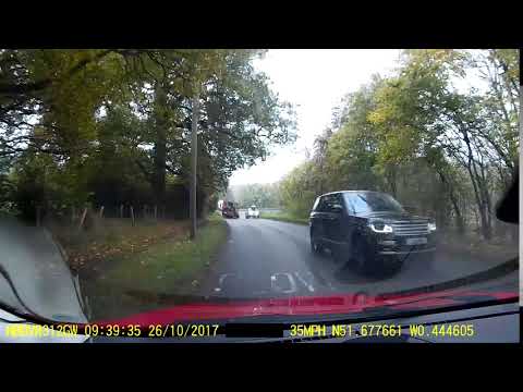 Cramm Cam - Overtaking Cyclist - Langleybury Lane, Watford