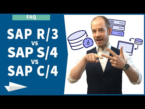 SAP R/3 vs. SAP S/4 vs. SAP C/4  - Unterschiede und Anwendung
