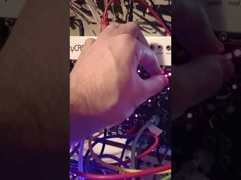 Modular Synth Sound Exploration with WMD's Subway module on 2-6-2023