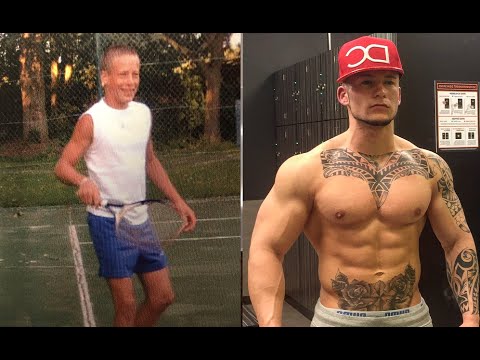 Crazy 10 years Aethetic Bodybuilding Transformation from 15 years skinny to 25 years shredded
