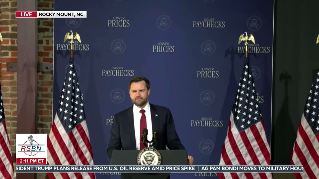 WATCH: VP Vance Speaks on the Benefits of a Trump Run U.S. - 03/13/26
