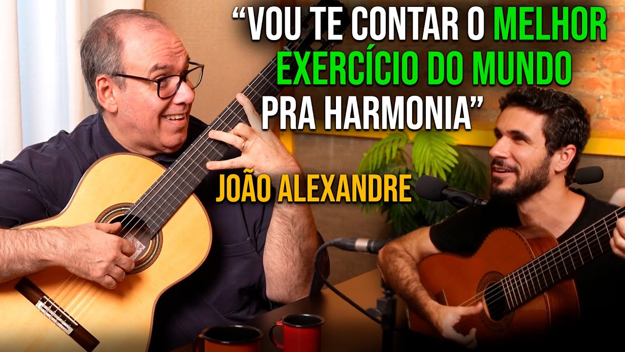 João Alexandre fala o MELHOR EXERCÍCIO do mundo pra estudar HARMONIA