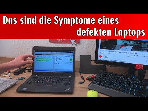 Das sind die Symptome eines defekten Laptops 💻 manchmal geht er und mal nicht