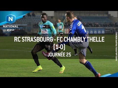 J25 : RC Strasbourg - FC Chambly Thelle (1-0), le résumé