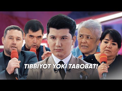 TIBBIYOT YOKI TABOBAT // AMIRXON UMAROV SHOUSI // OCHIQCHASIGA GAPLASHAMIZ