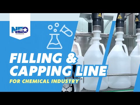 Bottle Washing Filling Capping Line for Chemical Industry |Overflow Filling Machine|Neostarpack