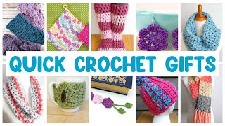 10 QUICK Crochet Gifts (BEGINNER Friendly!)