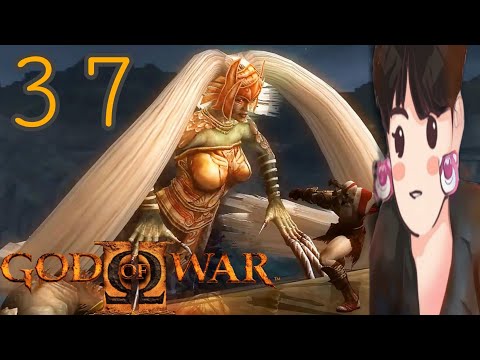 បិសាចនារីនេះមានគ្នាពីរនាក់ខ្លាំងណាស់! - God Of War2 High Compress HD Remastered Pt.37