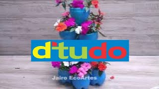 Ideia praica de Artesanato sustentavel, muito util e agradavel