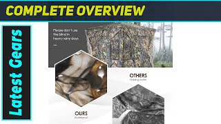 GYMAX Hunting Blind: Ultimate Stealth for Your Next Hunt!