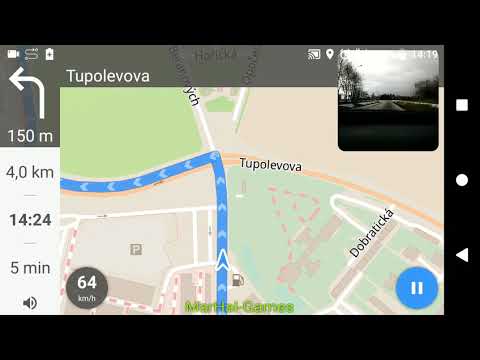 Test app map galileo offline maps and navigation Android & iOS - Shot at SONY XPERIA XA2 ULTRA