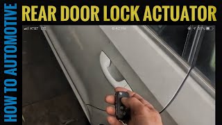 Replace the Rear Door Lock Actuator on a 2005-2015 B7 Volkswagen Passat