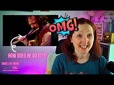 Flutist's Explosive Reaction to Jethro Tull's Locomotive Breath Live