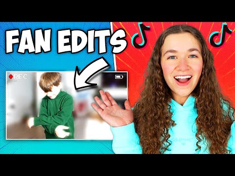 REACTING to the BEST FAN EDITS