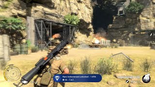 Sniper Elite III - T.N.T Achievement (Destroy all the teufelsfeuer shipments in the truck depot)