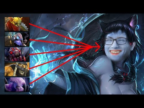 Miracle- Storm Spirit [2games] Focus him 24/7 Dota 2