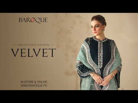 Unstitched/Stitched Velvet Collection - Shop Now