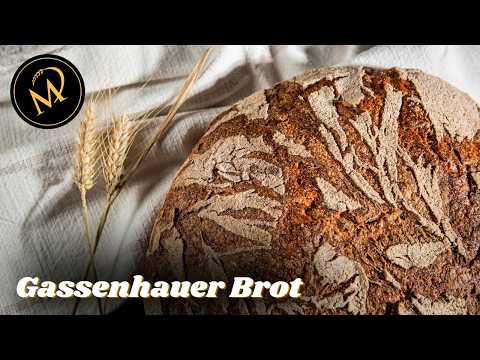 Traditionelles Gassenhauer Brot - Das bekannte Mischbrot mit rustikaler Kruste