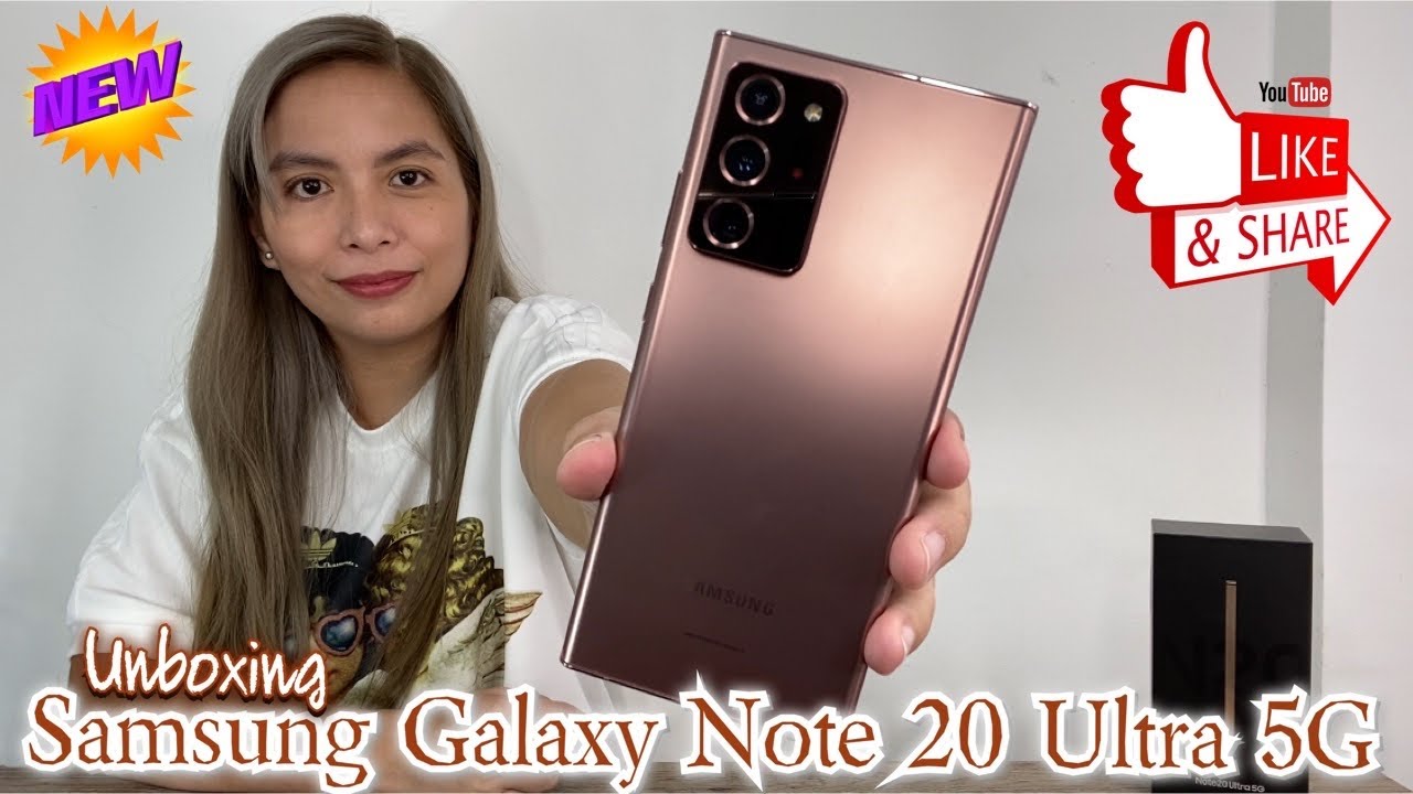 Samsung Galaxy Note 20 Ultra 5G Unboxing (Miss Tekki Style)