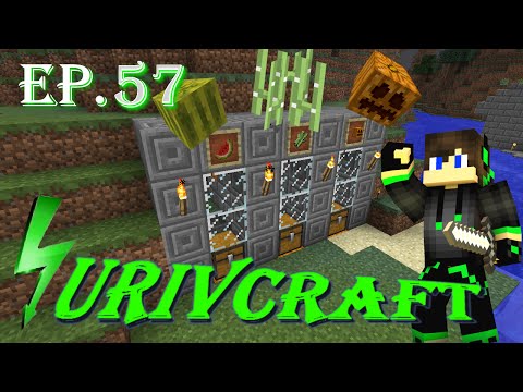 Surivcraft Ep.57 - 3 MicroFarm AUTOMATICHE