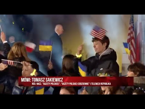 Joe Biden o wielkiej roli Polaków w pomocy Ukrainie - T. Sakiewicz, T. Grosse | Dziennikarski Poker