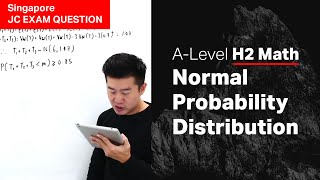 Download Lagu Normal Distribution - A Level, JC H2 Math | NYJC 2019 Exam Question Thumbnail