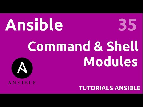 Shell Command modules ANSIBLE 35