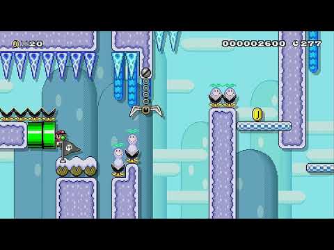 SMM2: Winter Wonderland (Ver 1.2) by Marc1